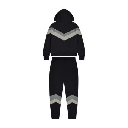 Trapstar V Stripe Tracksuit Black
